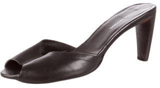 CNC Costume National Leather Slide Sandals