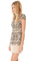 Thumbnail for your product : Tibi Embroidery Eyelet Cap Sleeve Dress