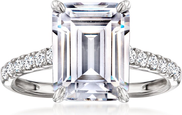 Ross-Simons CZ Ring in Sterling Silver