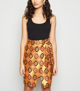Thumbnail for your product : New Look Nesavaali Metallic Jacquard Mini Skirt