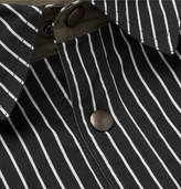 Thumbnail for your product : Lanvin Reversible Striped Cotton-Blend Twill Shirt Jacket