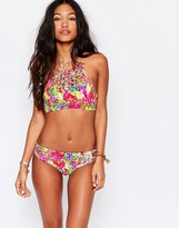 Thumbnail for your product : Hobie Fly Free Macrame Side Hipster Bikini Bottoms