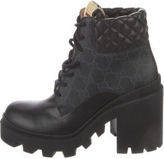 Gucci Combat Boots ShopStyle