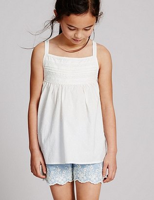 Marks and Spencer Pure Cotton Short Pyjamas (1-16 Years)