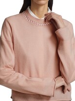 Thumbnail for your product : Theory Cashmere Cropped Pullover