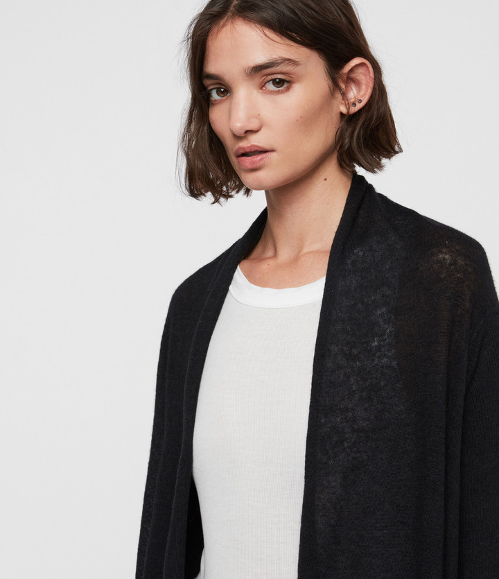 allsaints wing cardigan