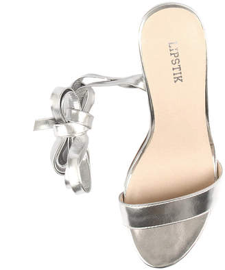 Lipstik Brissa Silver Sandals Womens Shoes Dress Heeled Sandals