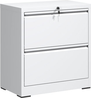 17 Stories 2 Drawer Lateral Filing Cabinet Cold - Rolled Steel Construction Quiet Slide Rails Adjustable Hanging Bar Large Space For Letter/A4/F4 Folders Lo