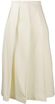 Thumbnail for your product : Jil Sander Pleated A-Line Skirt