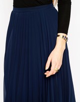 Thumbnail for your product : ASOS TALL Pleated Midi Skirt
