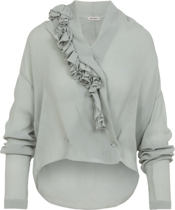 Alberta Ferretti Floral Shirt