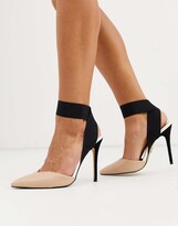 lipsy almond toe ankle boots