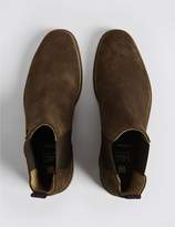 Thumbnail for your product : Marks and Spencer Extra Wide Fit Suede Chelsea Boots