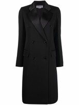Thumbnail for your product : Victoria Beckham Notched-Lapels Single-Breasted Coat