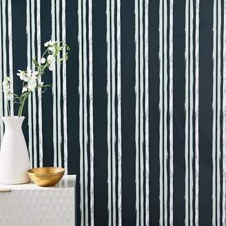 west elm Repeating Stripes Wallpaper