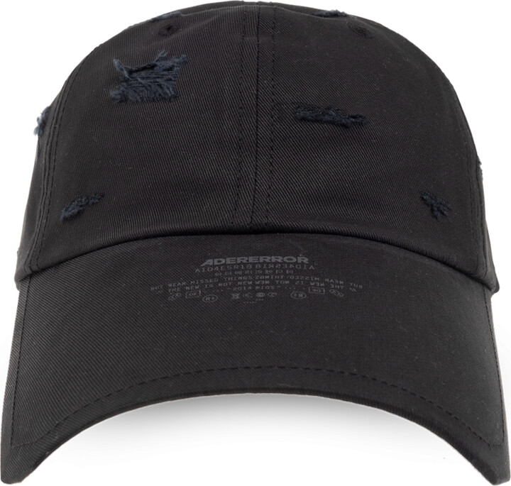 帽子その他 ADER ERROR Berg cap Noir ADER Error (アーダーエラー) - EDCA LOGO CAP キャップ