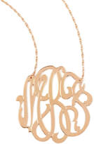 Thumbnail for your product : Jennifer Zeuner Jewelry Rose Gold Initial Necklace