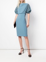 Thumbnail for your product : Badgley Mischka Blouson Short Dress