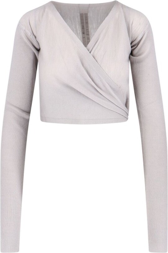 Rick Owens V-Neck Knitted Jumper