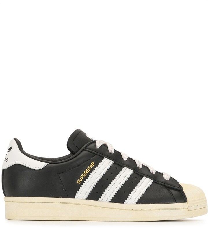 adidas superstar black suede