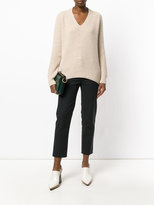 Thumbnail for your product : Forte Forte ribbed U-neck sweater
