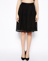 Thumbnail for your product : Warehouse Houndstooth Skirt
