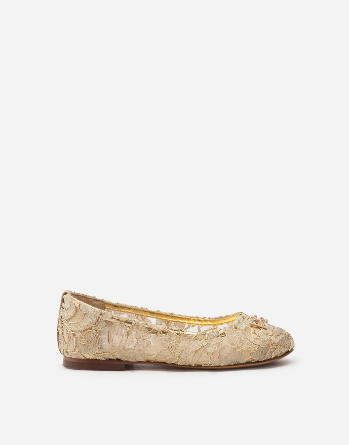 lace ballerina shoes