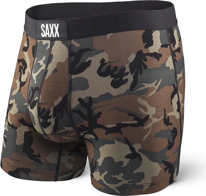 Saxx Underwear Co. Saxx Men's Underwear Vibe Boxer Shorts with Built