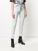 Thumbnail for your product : MICHAEL Michael Kors Acid Wash Skinny Jeans