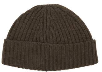 Raey Ribbed-knit Merino-wool Beanie Hat - Mens - Khaki
