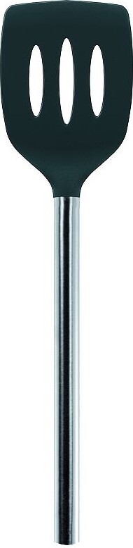 Tovolo Silicone Slotted Turner With Stainless Steel Handle