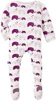 Thumbnail for your product : Kickee Pants Printed Footie (Baby) - Bubble Elphant - 0-3 Months