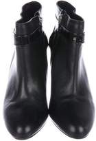 Thumbnail for your product : Lauren Ralph Lauren Leather Round-Toe Booties