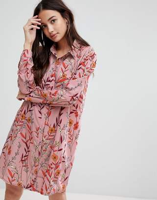 Glamorous Floral Shirt Dress
