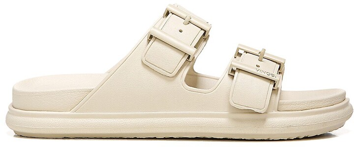 Vince Jady Buckle Slides - ShopStyle Sandals