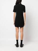 Thumbnail for your product : Theory High-Neck Short-Sleeve Minidress