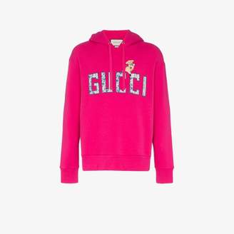 Gucci Mens Pink Cotton Sweatshirt With Piglet, Size: L