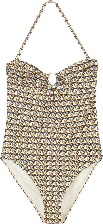 Tory Burch Printed One-Piece Swimsuit - ShopStyle