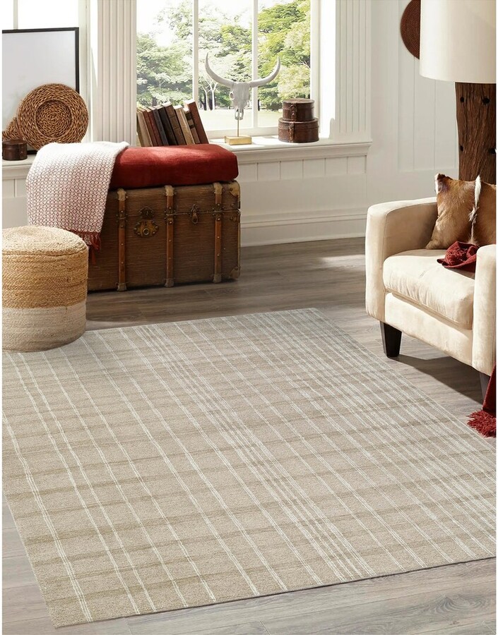 Obeetee Hand Loomed Jaipur Wool/Some Rug