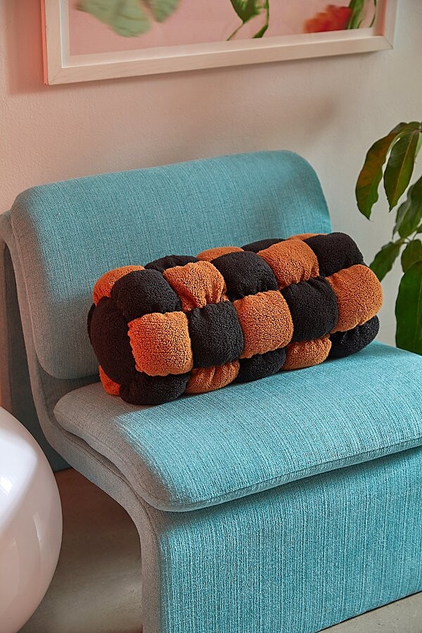 UO Home Marshmallow Cloud Fleece Bolster Pillow ShopStyle