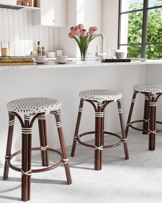 Rattan Counter Stools The World, Horchow Swivel Counter Stools