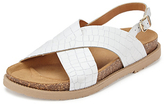 Thumbnail for your product : Marks and Spencer Indigo Collection Leather Crossover Strap Sandals