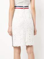 Thumbnail for your product : Han Ahn Soon floral lace embroidered pencil skirt
