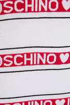 Thumbnail for your product : Love Moschino Jacquard-knit mini dress