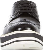 Thumbnail for your product : Prada Women's Wingtip Brogue Platform Sneakers