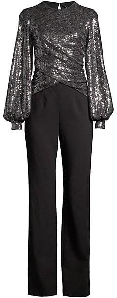 2 piece black jumpsuit