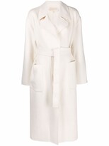 Thumbnail for your product : MICHAEL Michael Kors Belted Wool-Blend Coat