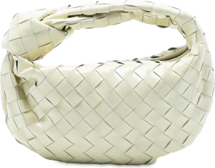 Bottega Veneta Pre-Owned 2012-2025 Mini Patent Intrecciato Jodie hobo bag