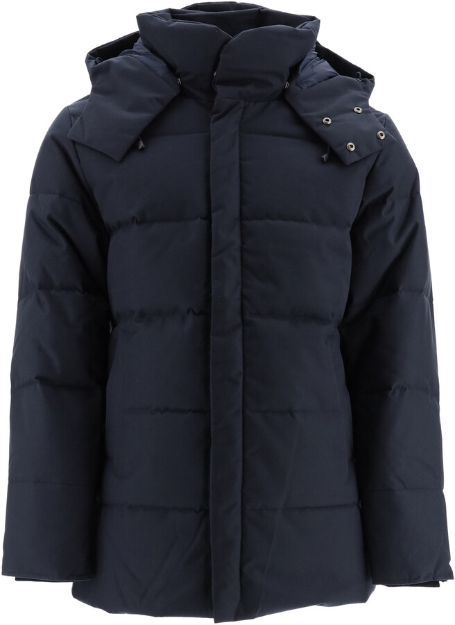 Pyrenex BELFORT WATERPROOF PARKA T5 Blue Technical ShopStyle Outerwear