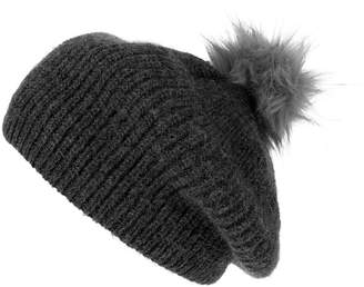 Accessorize Knitted Pom Beret